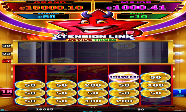 Devil's Tricks golden spins