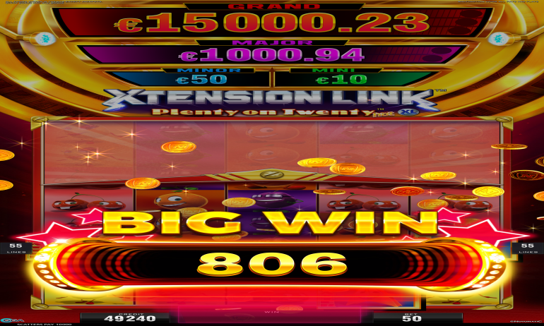 Plenty on Twenty Hot XL big win