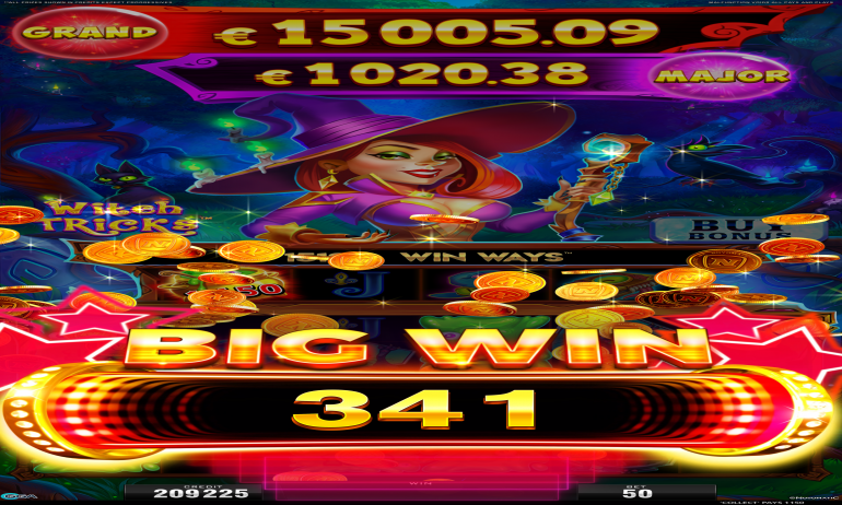 Witch Tricks big win