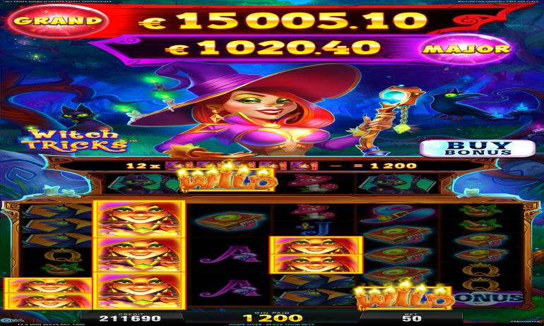 Witch Tricks big win 2